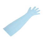 Gıda İşlemleri FDA Elastikli Tek kullanımlık omuz boyu eldivenler