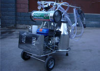 Dizel Motor Çift Kepçe İnek Sağım Makinası Elektrik Motorlu / Pulsatörlü