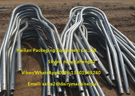 Single Row Type Milking Cow Free Stall , 3mm Thickness Hot Galvanizing Tube