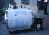 1000L Manuel / Otomatik Süt Soğutma Tankı Yatay Vakum Süt Chiller