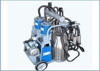 Otomatik Arabalı Tip Pistonlu Pompa Süt Sağım İnekleri İçin Mobil Süt Sağım Makinası, 25L