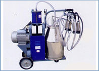 Otomatik Arabalı Tip Pistonlu Pompa Süt Sağım İnekleri İçin Mobil Süt Sağım Makinası, 25L