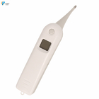 235*30mm Veteriner Termometresi Beyaz Renkli Metal Prob Hd Lcd Ekran